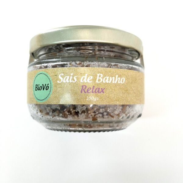 Sais de banho artesanais Relax