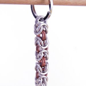 Porta-chaves artesanal Bizantino com cobre
