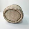 Cesta pequena natural com asas