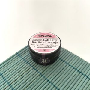 Batom artesanal hidratante Karité e Laranja