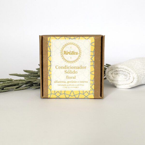 Condicionador artesanal Sólido Floral