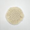 Base multiusos em macramé natural