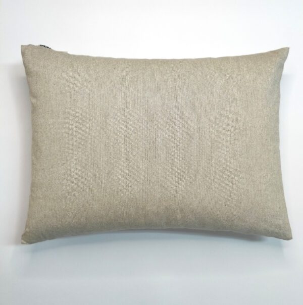 Capa para almofada em linho alentejano bege 40x30cm
