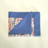 Conj. de individual e guardanapo azul