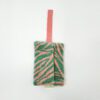 Bolsa para sabonete rosa e verde