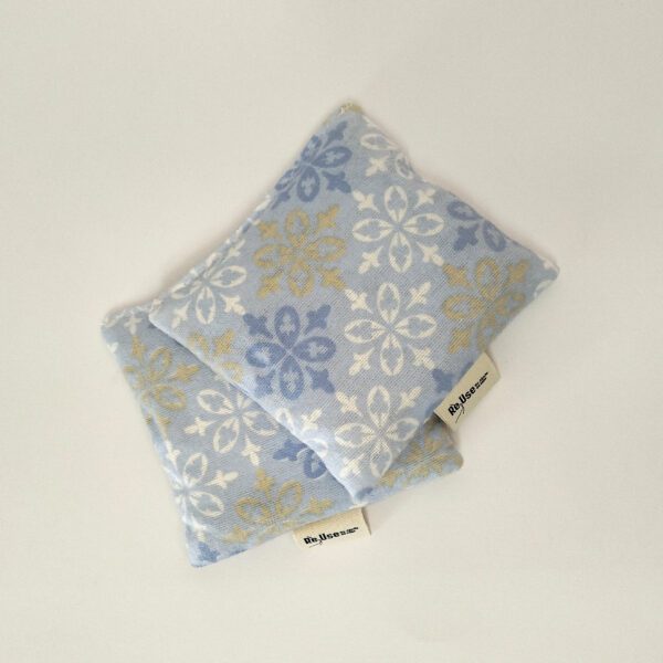 Conjunto azul de duas bolsas térmicas