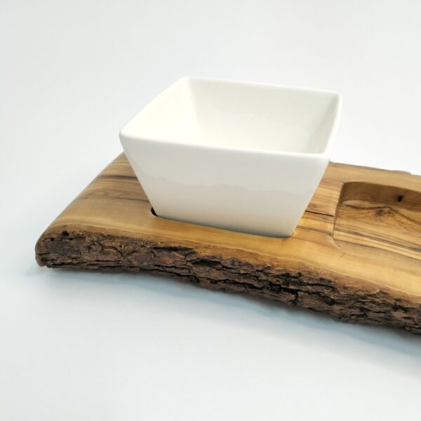 Base para aperitivos com taça
