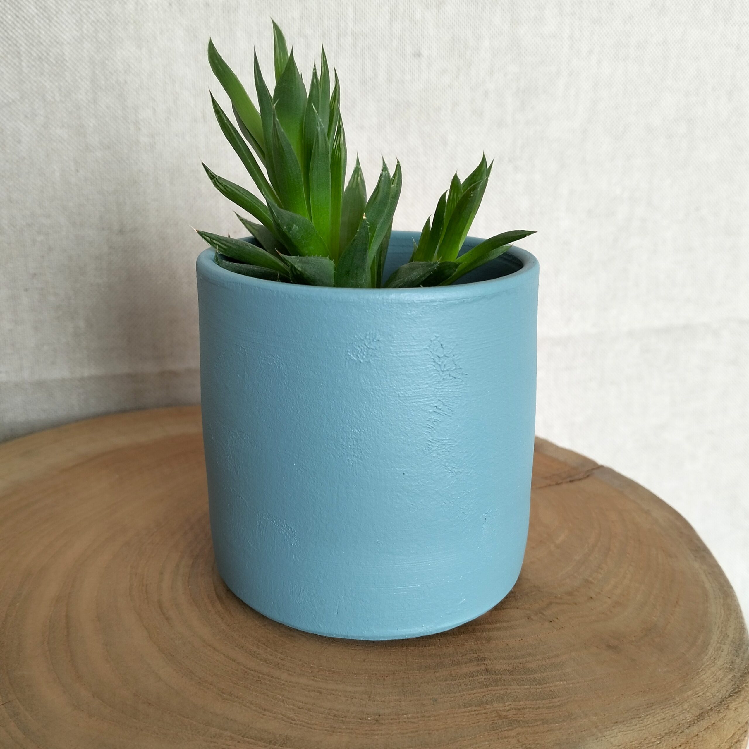 cachepot azul