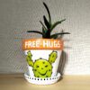 Vaso Free Hugs 15,5cm
