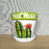 Vaso Free Hugs 15,5cm